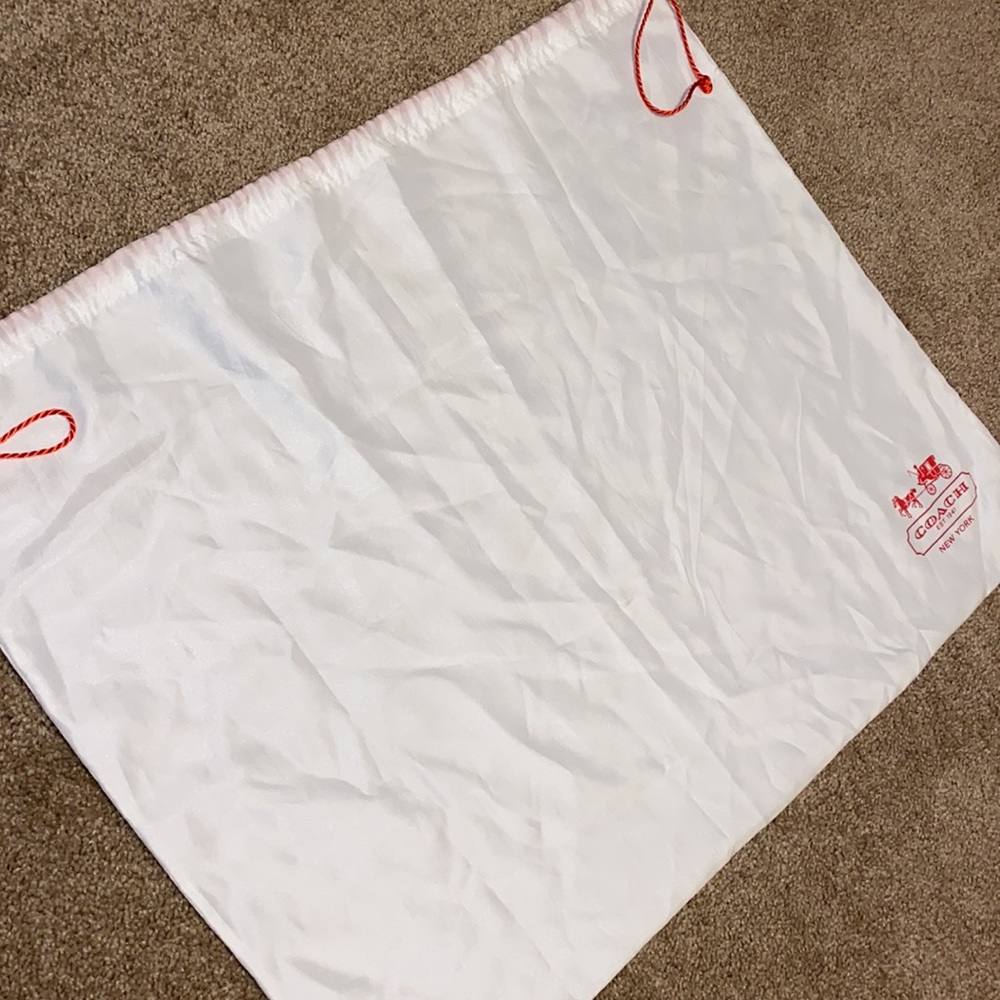 Large Coach Dust Bag